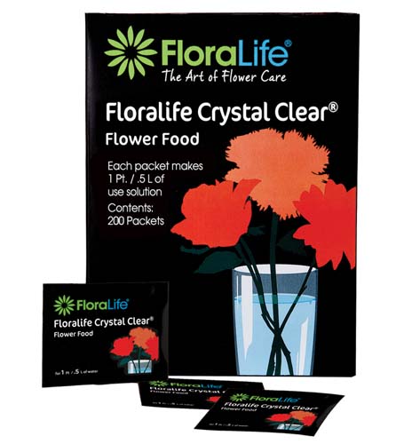 FLOWER FOOD OASIS® FLORALIFE FLOWER FOOD SACHETS FLORISTRY 