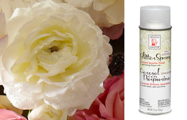 Design Master Floral Glitter Spray - Silver - LO Florist Supplies